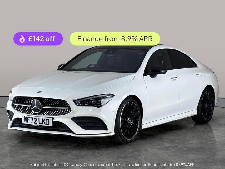 Mercedes-Benz CLA 1.3 CLA180 AMG Line Night Edition (Premium Plus) Coupe 7G-DCT Euro 6 (s/s) 4dr