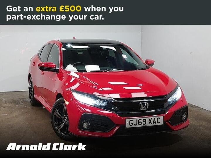 Honda Civic 1.0 VTEC Turbo EX CVT Euro 6 (s/s) 5dr