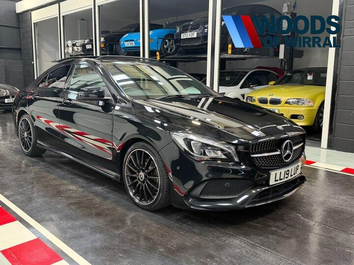 Mercedes-Benz CLA 1.6 CLA200 AMG Line Night Edition (Plus) Coupe Euro 6 (s/s) 4dr