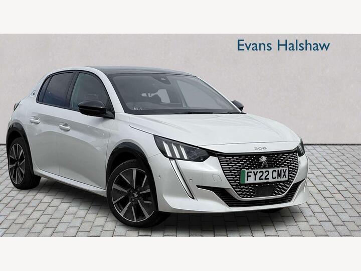 Peugeot E-208 ELECTRIC HATCHBACK 50kWh GT Auto 5dr (7kW Charger) Peugeot E-208 ELECTRIC HATCHBACK 50kWh GT Auto 5dr (7kW Charger)