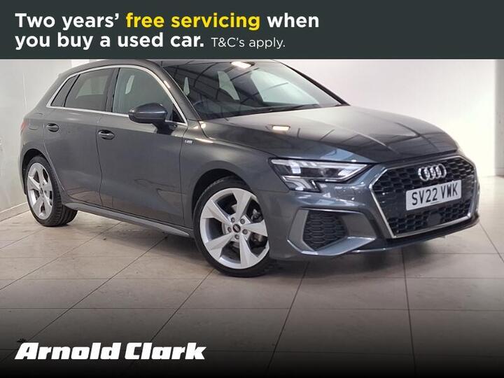 Audi A3 1.0 TFSI 30 S Line Sportback S Tronic Euro 6 (s/s) 5dr