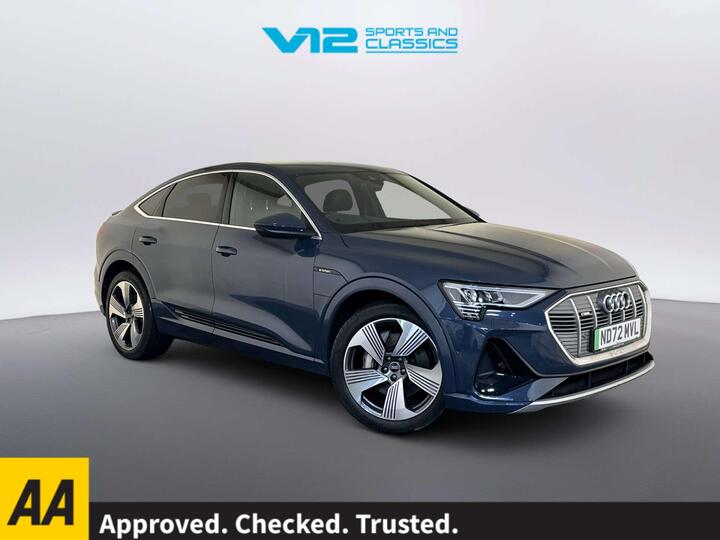 Audi E-tron 55 S Line Sportback Auto Quattro 5dr 95kWh (11kW Charger)