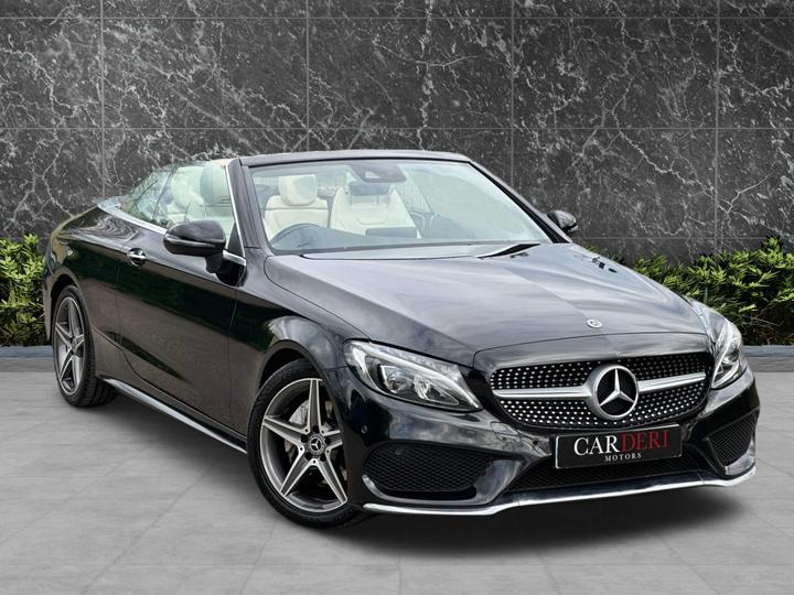 Mercedes-Benz C Class 2.1 C220d AMG Line (Premium Plus) Cabriolet G-Tronic+ Euro 6 (s/s) 2dr
