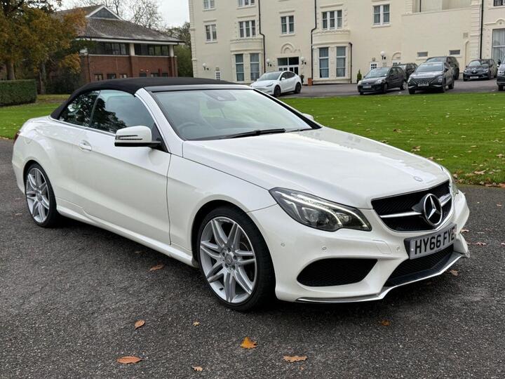 Mercedes-Benz E-CLASS 2.1 E220d AMG Line Edition (Premium) Cabriolet G-Tronic+ Euro 6 (s/s) 2dr