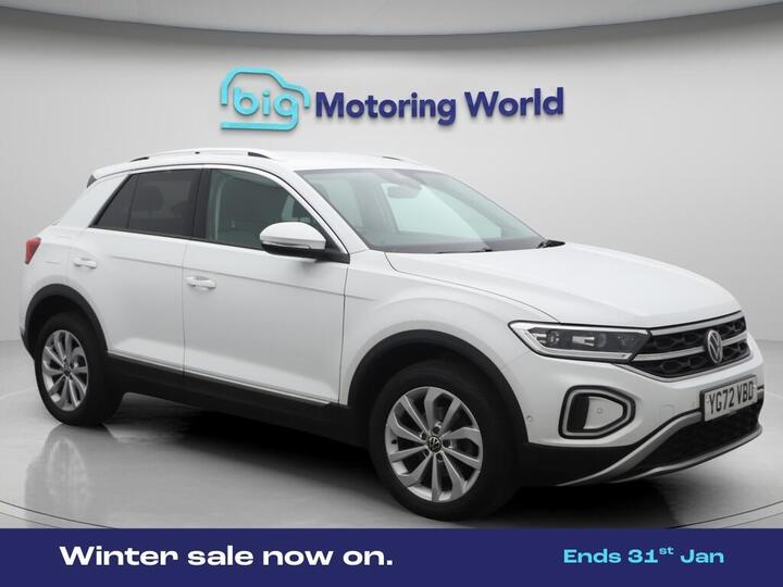 Volkswagen T-Roc 1.0 TSI Style Euro 6 (s/s) 5dr Volkswagen T-Roc 1.0 TSI Style Euro 6 (s/s) 5dr
