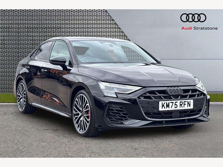 Audi A3 2.0 TFSI Black Edition S Tronic Quattro Euro 6 (s/s) 4dr
