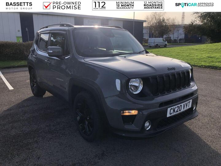 Jeep RENEGADE 1.0 GSE T3 Night Eagle Euro 6 (s/s) 5dr Jeep RENEGADE 1.0 GSE T3 Night Eagle Euro 6 (s/s) 5dr