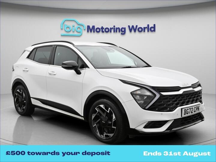 Kia Sportage 1.6 T-GDi 13.8kWh GT-Line Auto AWD Euro 6 (s/s) 5dr