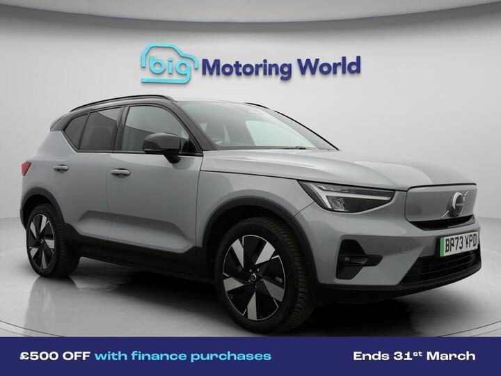 Volvo XC40 Recharge 69kWh Plus Auto RWD 5dr