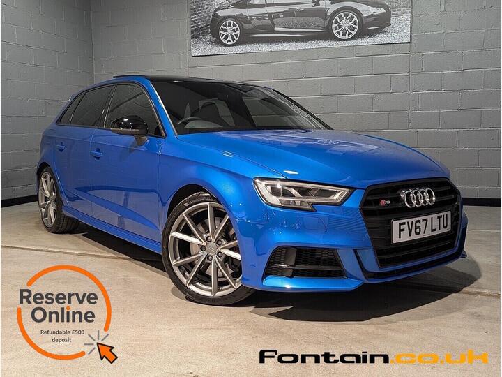 Audi S3 2.0 TFSI Black Edition Sportback S Tronic Quattro Euro 6 (s/s) 5dr