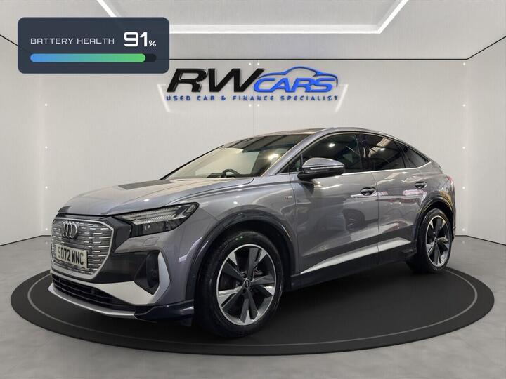 Audi Q4 E-TRON 35 S Line Sportback Auto 5dr 55kWh