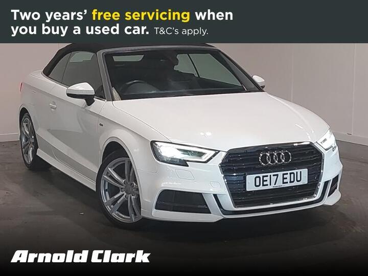 Audi A3 Cabriolet 2.0 TDI S Line Euro 6 (s/s) 2dr