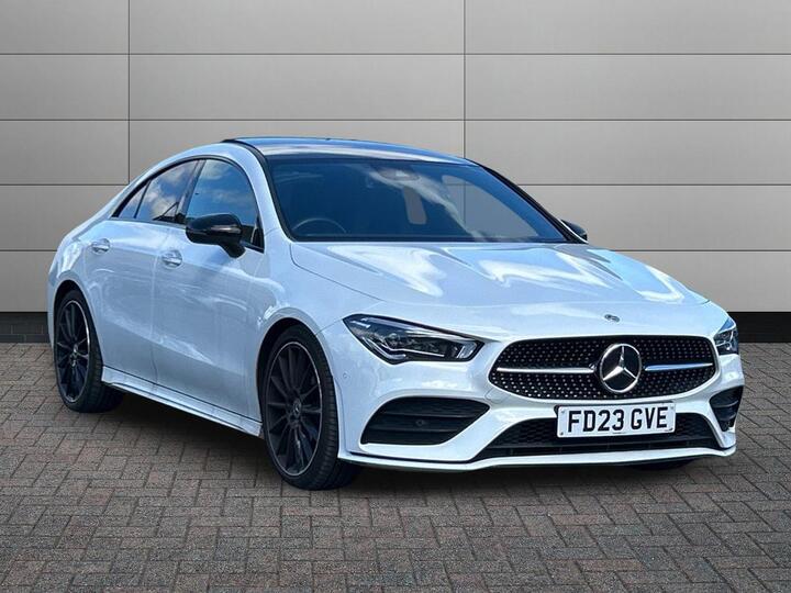 Mercedes-Benz CLA 1.3 CLA180 AMG Line Night Edition (Premium Plus) Coupe 7G-DCT Euro 6 (s/s) 4dr Mercedes-Benz CLA 1.3 CLA180 AMG Line Night Edition (Premium Plus) Coupe 7G-DCT Euro 6 (s/s) 4dr