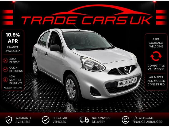 Nissan Micra 1.2 Visia Euro 5 5dr