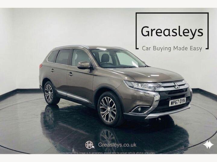 Mitsubishi Outlander 2.2 DI-D 4 Auto 4WD Euro 6 5dr Mitsubishi Outlander 2.2 DI-D 4 Auto 4WD Euro 6 5dr