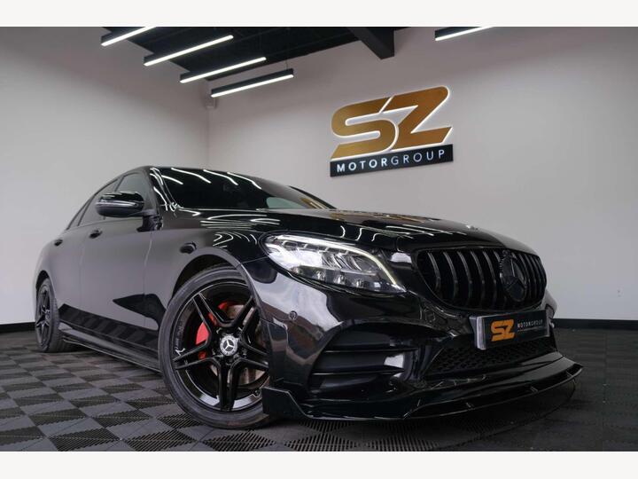 Mercedes-Benz C-CLASS 2.0 C220d AMG Line (Premium) G-Tronic+ Euro 6 (s/s) 4dr