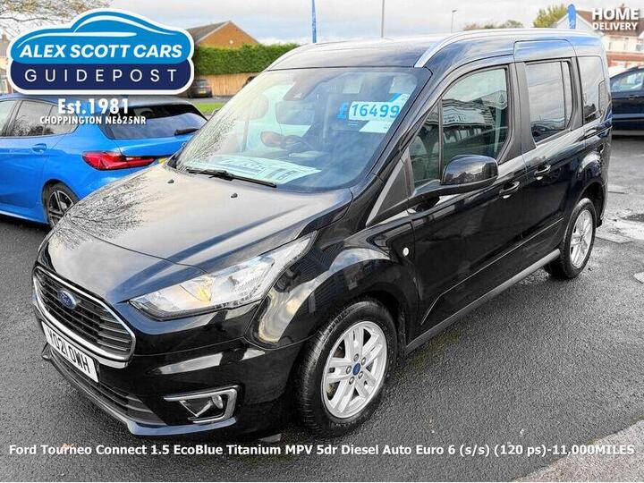 Ford Tourneo Connect 1.5 EcoBlue Titanium Auto Euro 6 (s/s) 5dr Ford Tourneo Connect 1.5 EcoBlue Titanium Auto Euro 6 (s/s) 5dr
