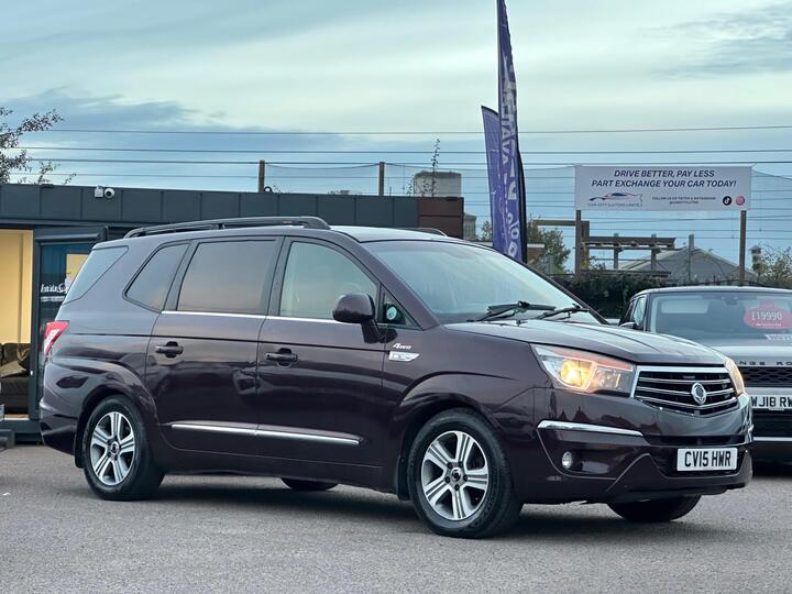 SsangYong Turismo 2.0 E-XDi EX T-Tronic 4WD Selectable Euro 5 5dr