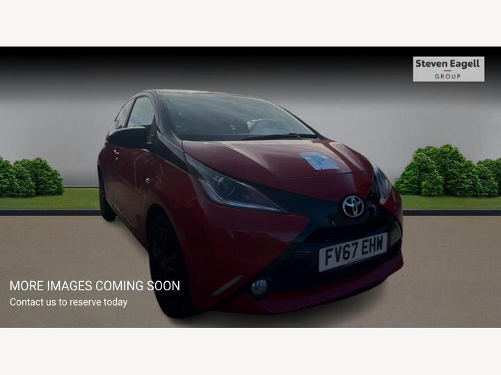 Toyota AYGO 1.0 VVT-i X-cite 4 Red Bi-Tone X-shift Euro 6 5dr