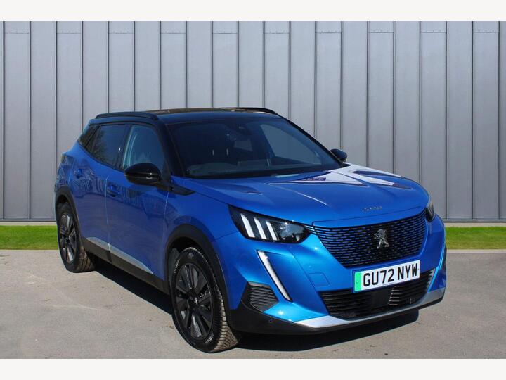 Peugeot E-2008 50kWh GT Premium Auto 5dr (7kW Charger)