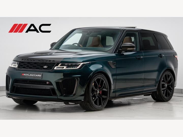 Land Rover Range Rover Sport 5.0 P575 V8 SVR Carbon Edition Auto 4WD Euro 6 (s/s) 5dr