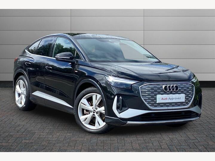 Audi Q4 E-tron 40 S Line Sportback Auto 5dr 82kWh Audi Q4 E-tron 40 S Line Sportback Auto 5dr 82kWh