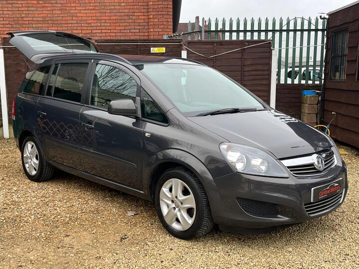 Vauxhall Zafira 1.8 16V Exclusiv Euro 5 5dr