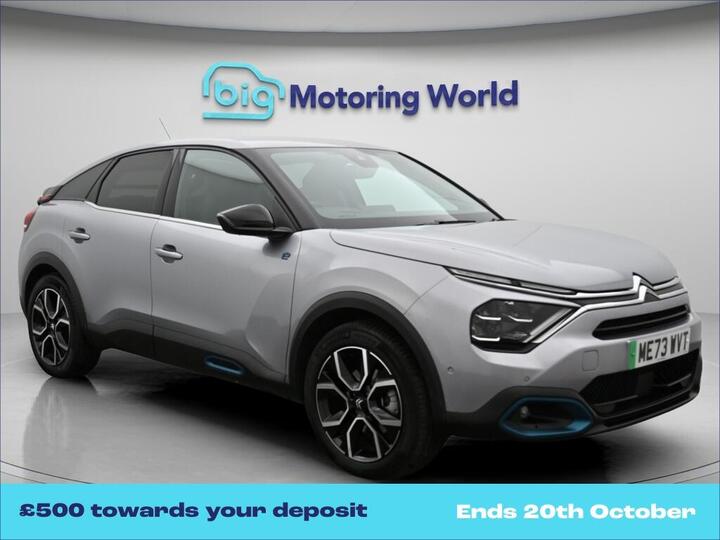 Citroen E-C4 50kWh Shine Plus Auto 5dr (7.4kW Charger)