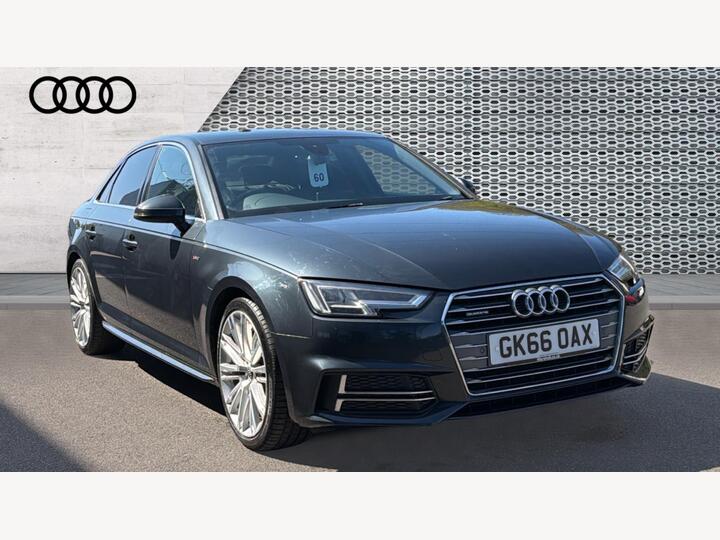 Audi A4 2.0 TDI S Line S Tronic Quattro Euro 6 (s/s) 4dr