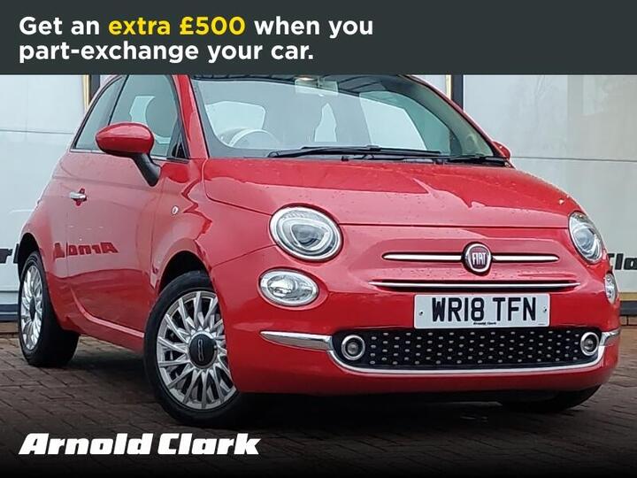 Fiat 500 1.2 Lounge Euro 6 (s/s) 3dr