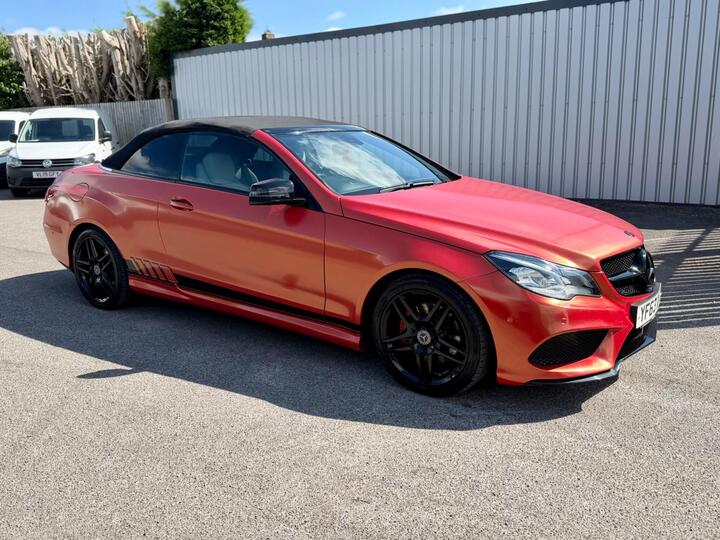 Mercedes-Benz E Class 2.1 E220 CDI AMG Sport Cabriolet G-Tronic+ Euro 5 (s/s) 2dr