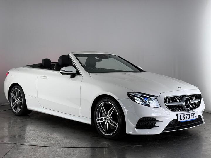 Mercedes-Benz E Class 2.0 E220d AMG Line (Premium) Cabriolet G-Tronic+ Euro 6 (s/s) 2dr Mercedes-Benz E Class 2.0 E220d AMG Line (Premium) Cabriolet G-Tronic+ Euro 6 (s/s) 2dr