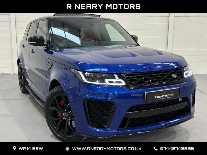 Land Rover Range Rover Sport 5.0 P575 V8 SVR Auto 4WD Euro 6 (s/s) 5dr