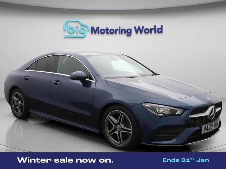 Mercedes-Benz CLA 1.3 CLA180 AMG Line Coupe 7G-DCT Euro 6 (s/s) 4dr