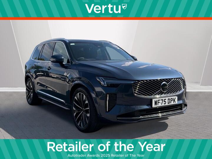 Volvo XC90 2.0 T8 18.8kWh Ultra Bright Auto 4WD Euro 6 (s/s) 5dr