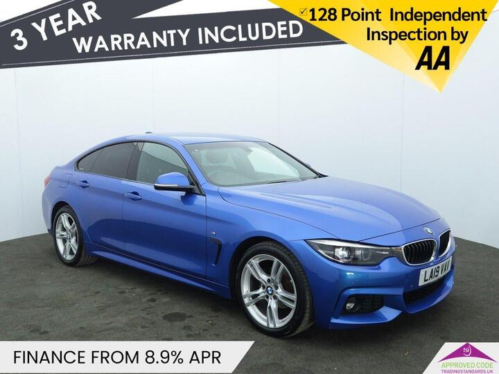 BMW 4 SERIES GRAN COUPE 2.0 420i GPF M Sport Auto Euro 6 (s/s) 5dr