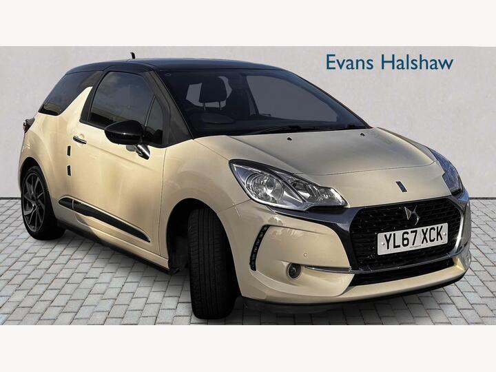 DS AUTOMOBILES DS 3 1.2 PureTech Parthenon Cream Euro 6 3dr DS AUTOMOBILES DS 3 1.2 PureTech Parthenon Cream Euro 6 3dr