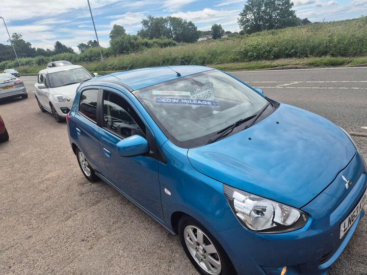 Mitsubishi Mirage 1.2 3 CVT Euro 5 (s/s) 5dr Mitsubishi Mirage 1.2 3 CVT Euro 5 (s/s) 5dr