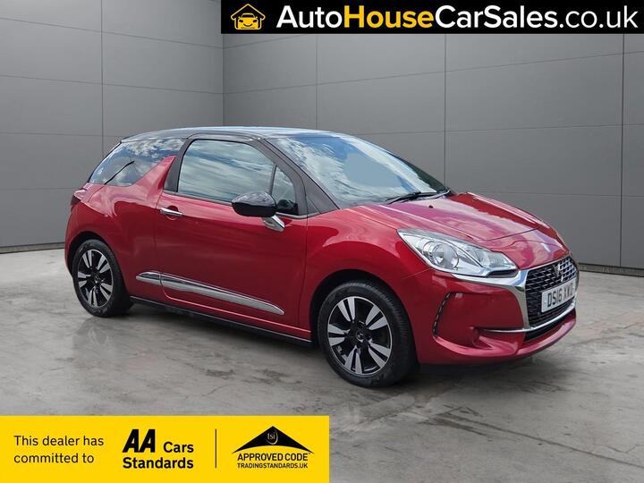 DS AUTOMOBILES DS 3 1.2 PureTech Chic Euro 6 3dr