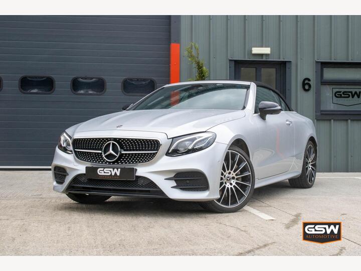 Mercedes-Benz E Class 2.9 E400d AMG Line Night Edition (Premium Plus) Cabriolet G-Tronic+ 4MATIC Euro 6 (s/s) 2dr Mercedes-Benz E Class 2.9 E400d AMG Line Night Edition (Premium Plus) Cabriolet G-Tronic+ 4MATIC Euro 6 (s/s) 2dr