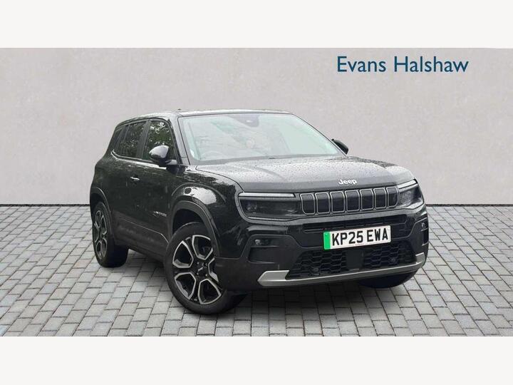 Jeep AVENGER ELECTRIC HATCHBACK 54kWh Summit Auto 5dr