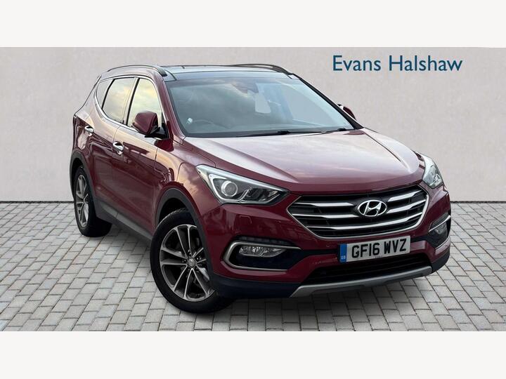 Hyundai SANTA FE DIESEL ESTATE 2.2 CRDi Blue Drive Premium SE Auto 4WD Euro 6 (s/s) 5dr (7 Seat) Hyundai SANTA FE DIESEL ESTATE 2.2 CRDi Blue Drive Premium SE Auto 4WD Euro 6 (s/s) 5dr (7 Seat)