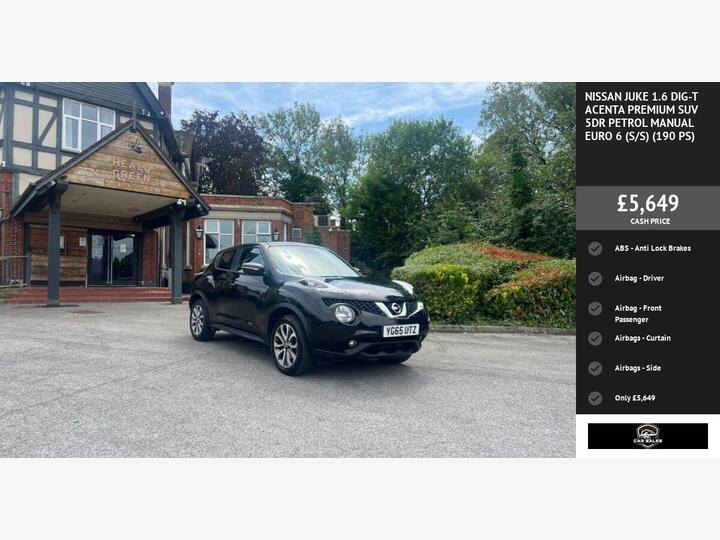 Nissan JUKE 1.6 DIG-T Acenta Premium Euro 6 (s/s) 5dr