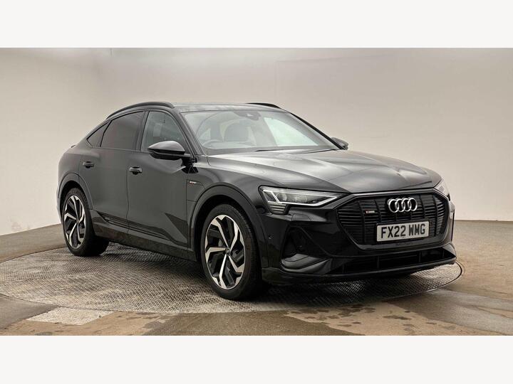 Audi E-tron 55 Black Edition Sportback Auto Quattro 5dr 95kWh (11kW Charger)