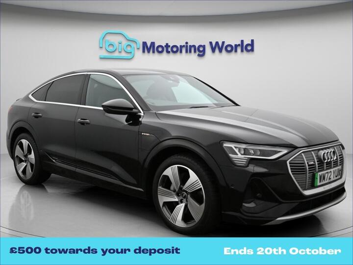Audi E-tron 55 S Line Sportback Auto Quattro 5dr 95kWh (11kW Charger)