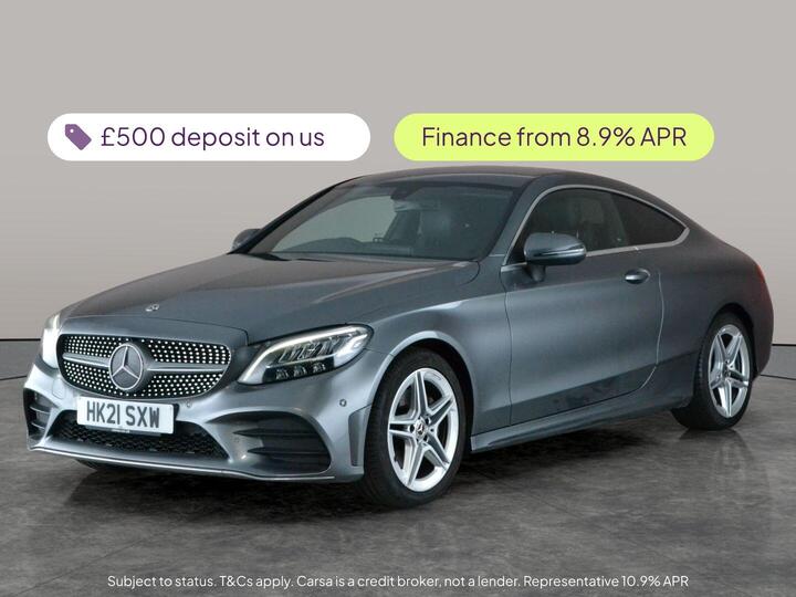 Mercedes-Benz C Class 1.5 C200h MHEV AMG Line Edition G-Tronic+ Euro 6 (s/s) 2dr