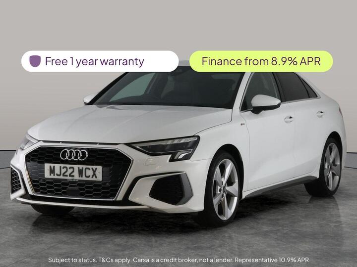Audi A3 1.0 TFSI 30 S Line Euro 6 (s/s) 4dr