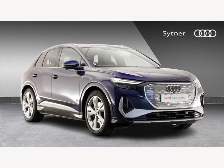 Audi Q4 E-tron 40 S Line Auto 5dr 82kWh Audi Q4 E-tron 40 S Line Auto 5dr 82kWh