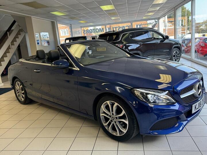 Mercedes-Benz C Class 2.1 C220d Sport (Premium Plus) Cabriolet G-Tronic+ Euro 6 (s/s) 2dr