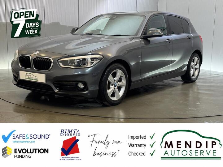 BMW 1 Series 1.6 118i Sport Hatchback 5dr Petrol Auto Euro 6 (s/s) (136 Ps)